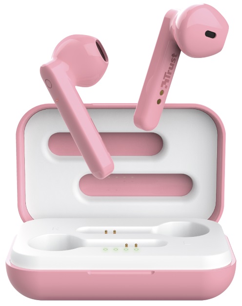 Наушники TRUST Primo Touch True Wireless Mic Pink (23782) в Киеве