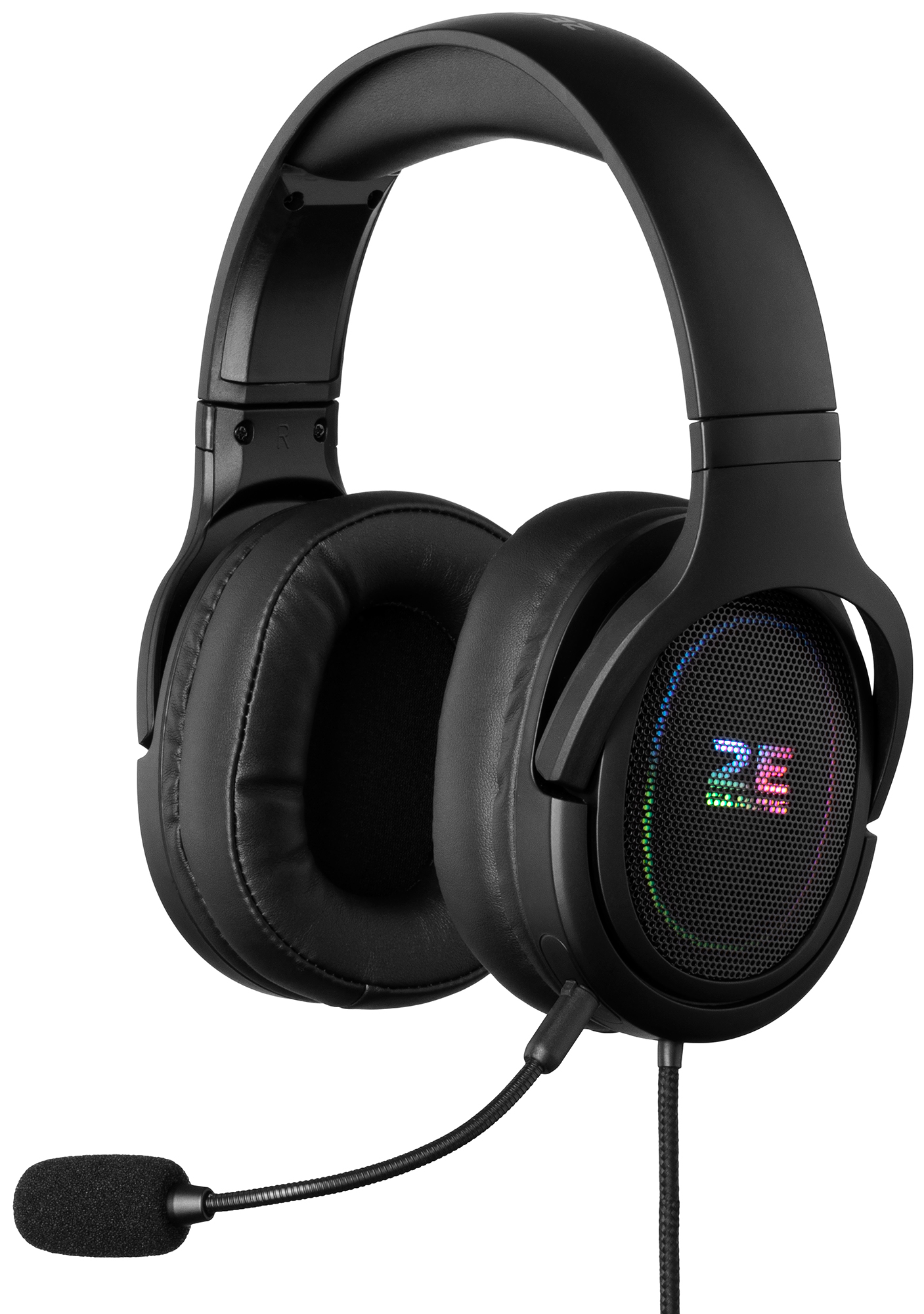 Ігрова гарнітура 2E GAMING HG330 RGB USB 7.1 Black (2E-HG330BK-7.1) · 3