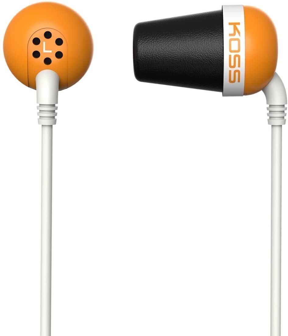 Наушники KOSS The Plug Noise Isolating ORANGE (185349.101) в Киеве