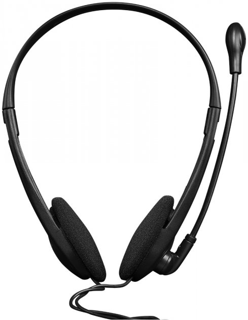 Гарнітура CANYON HS-01 Black/Orange (CNS-CHS01BO) · 2