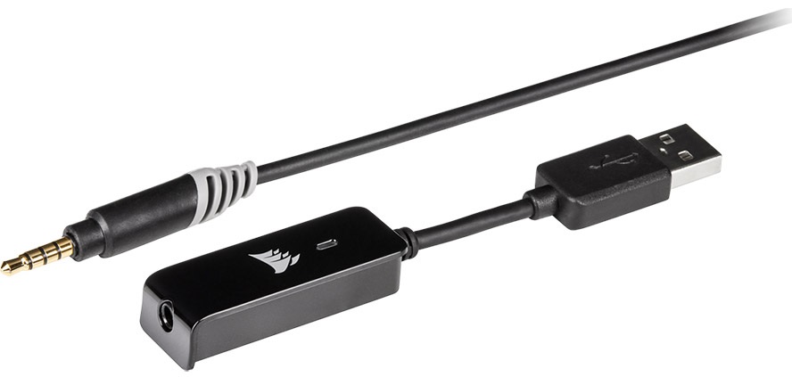 Гарнітура ігрова CORSAIR Gaming Void Elite Surround Carbon (CA-9011205-EU) · 5