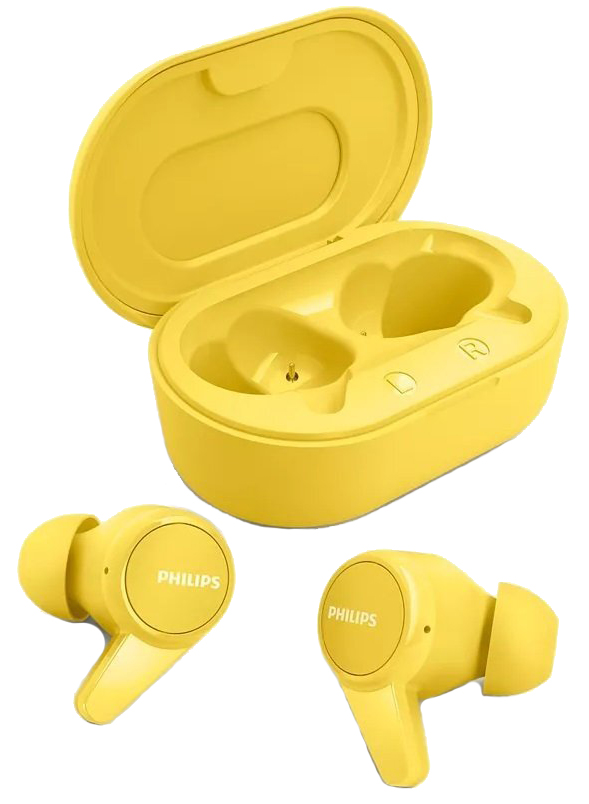 Навушники PHILIPS TAT1207 True Wireless Yellow (TAT1207YL/00) в Києві