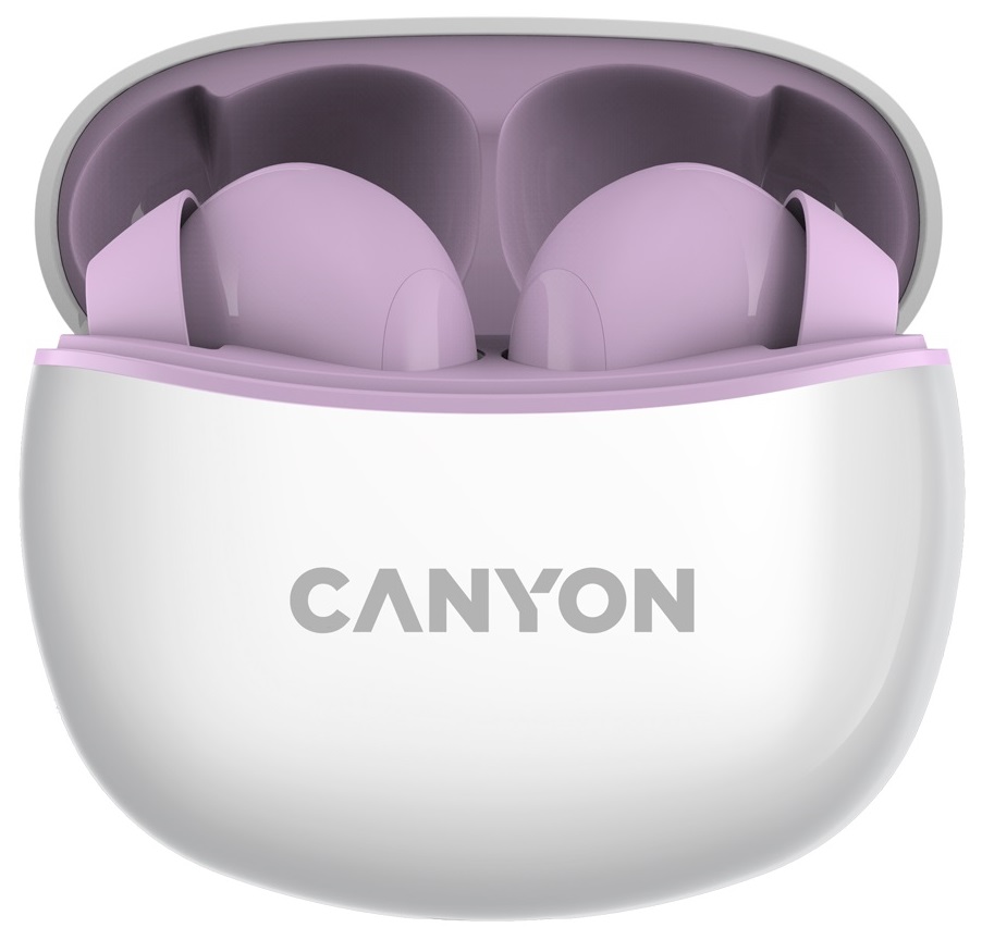 Навушники CANYON TWS-5 Purple (CNS-TWS5PU) в Києві