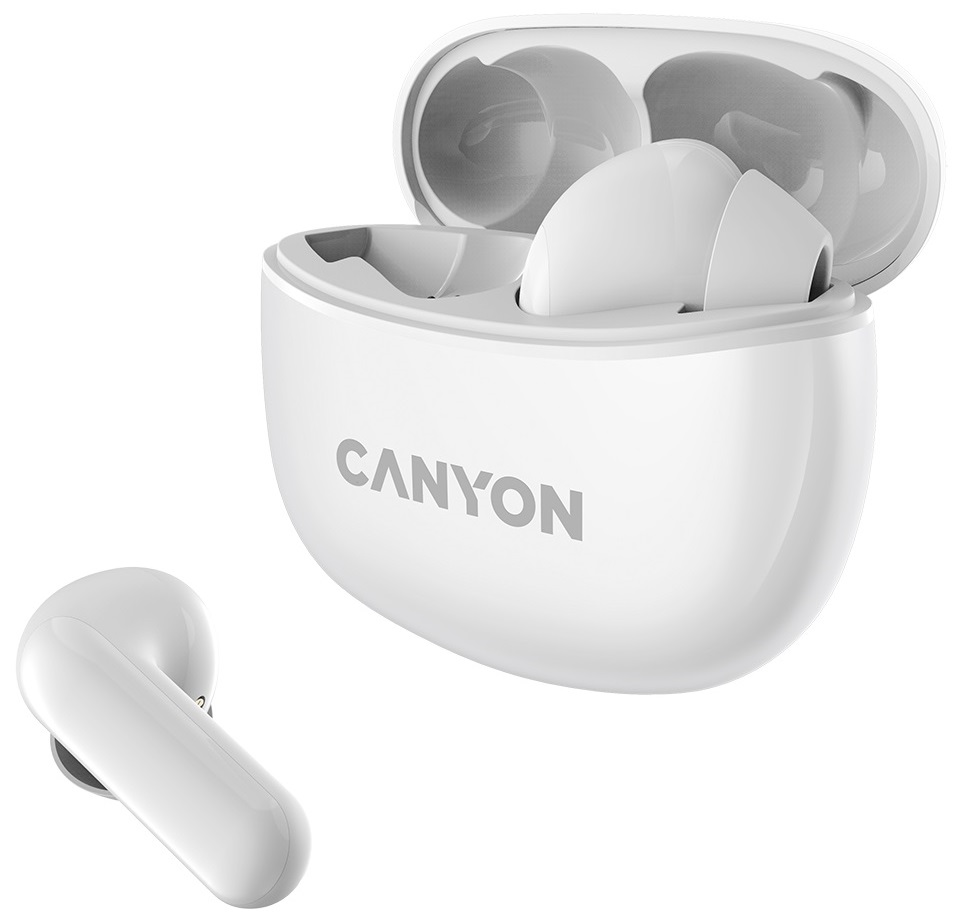Навушники CANYON TWS-5 White (CNS-TWS5PW) · 3