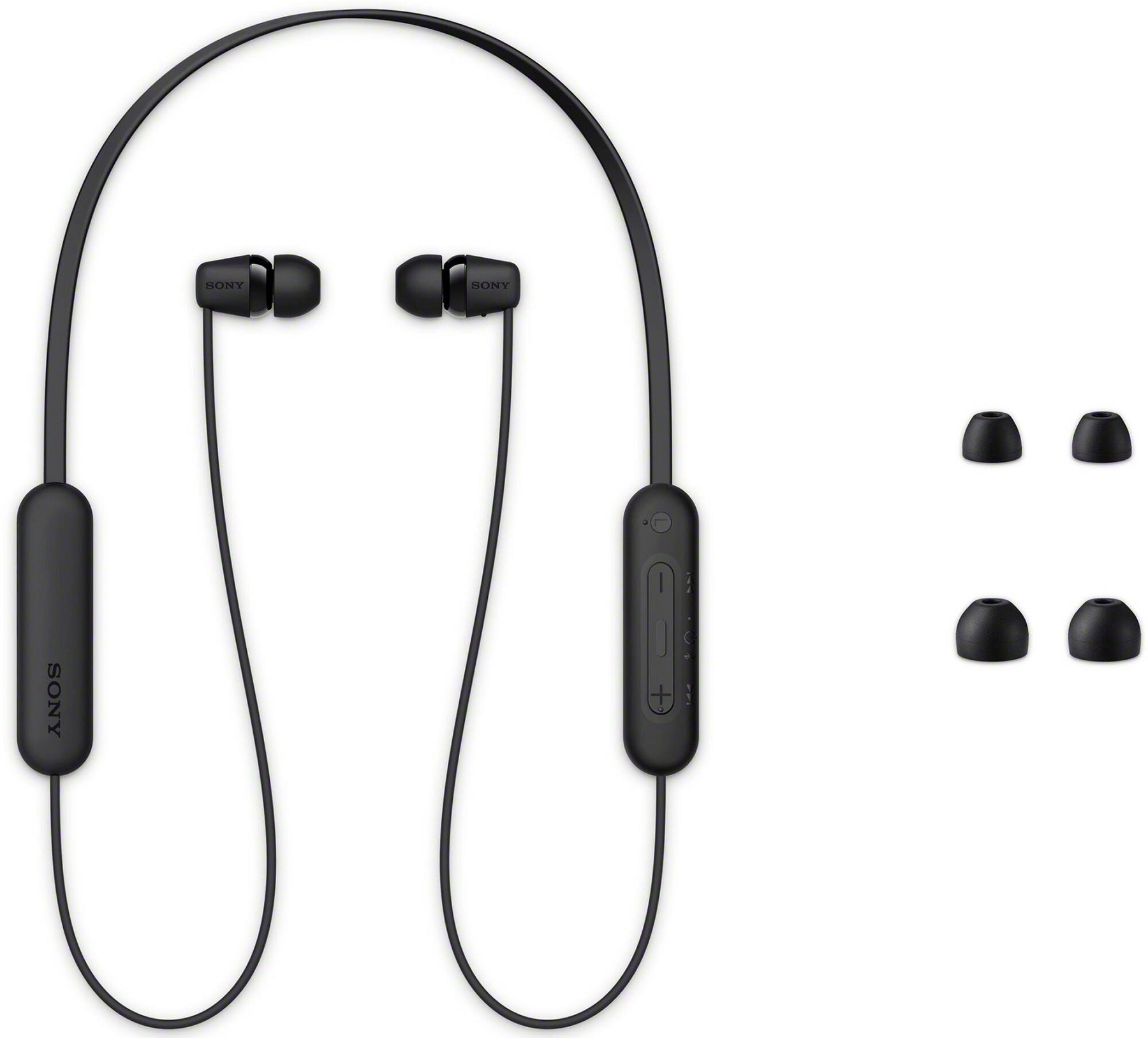 Навушники SONY WI-C100 Black · 4