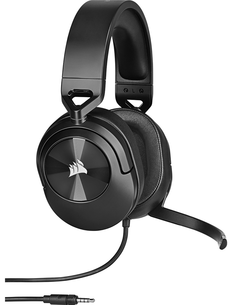 Гарнiтура ігрова CORSAIR HS55 Stereo Headset Carbon (CA-9011260-EU) · 3