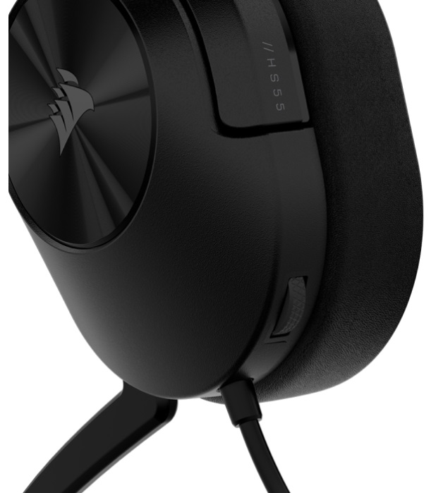 Гарнiтура ігрова CORSAIR HS55 Stereo Headset Carbon (CA-9011260-EU) · 6