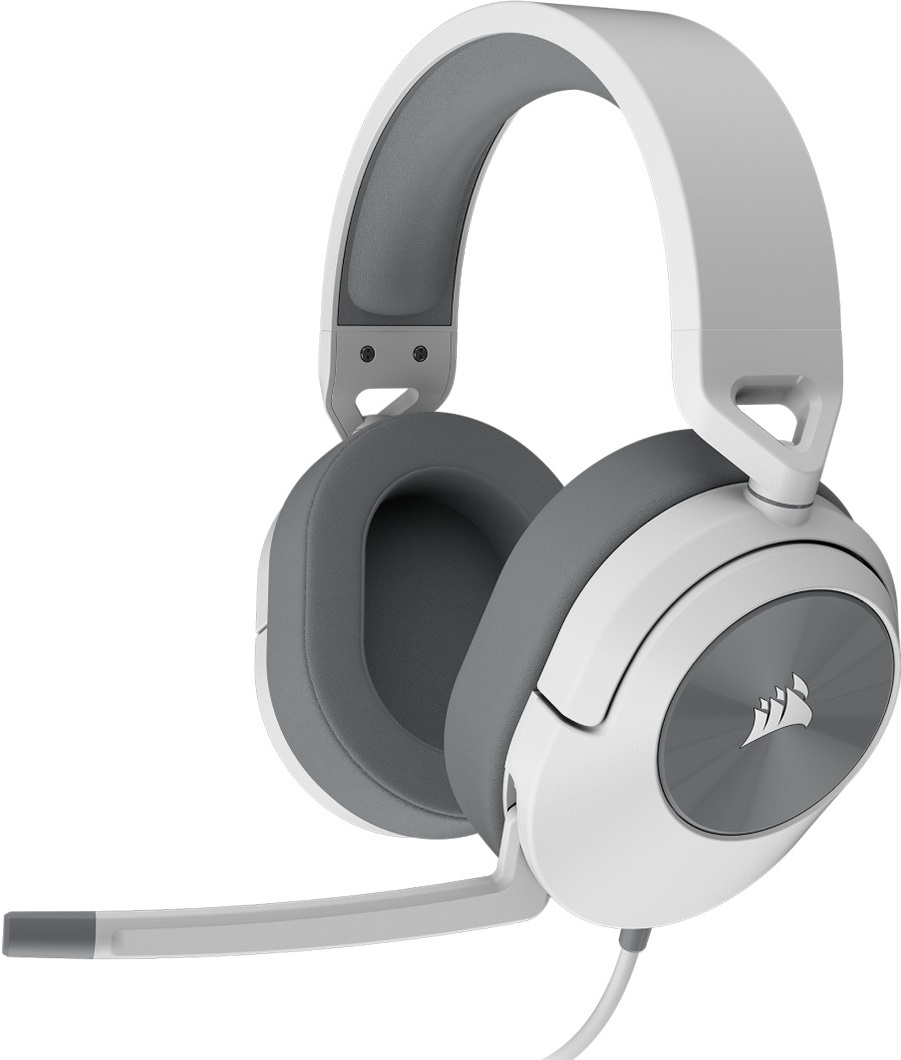 Гарнiтура ігрова CORSAIR HS55 Stereo Headset White (CA-9011261-EU) в Києві