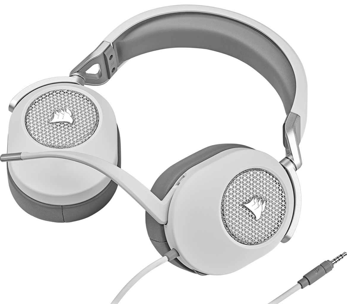 Гарнiтура ігрова CORSAIR HS65 Surround Headset White (CA-9011271-EU) · 5