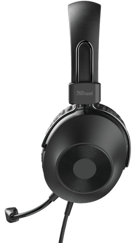 Гарнітура TRUST Zaru USB Black (24187) · 4