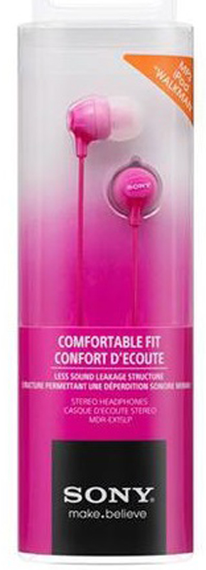 Навушники SONY MDR-EX15LP Pink (MDREX15LPPI.AE) · 2