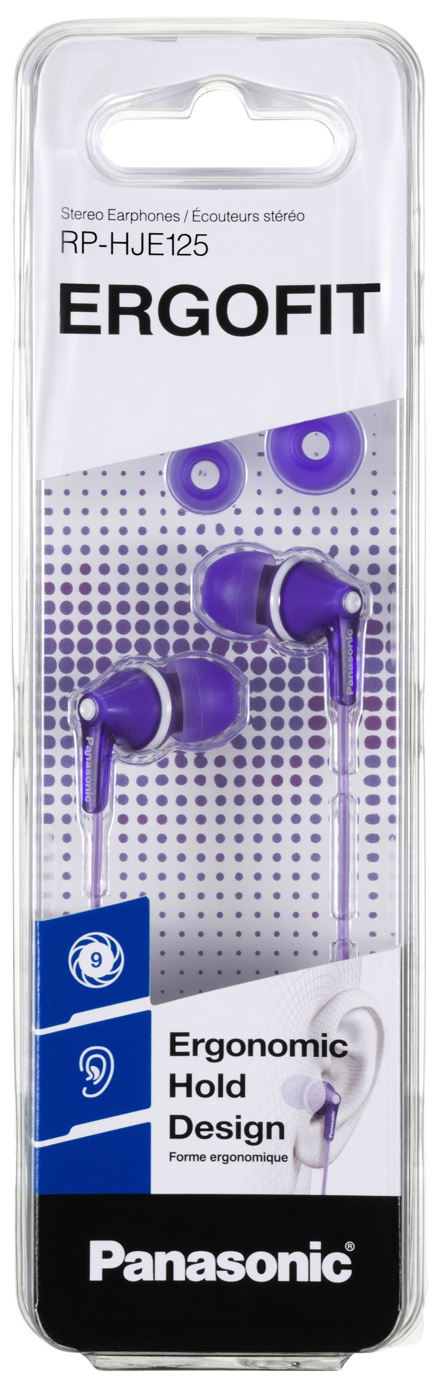 Навушники PANASONIC RP-HJE125E-V Violet · 2