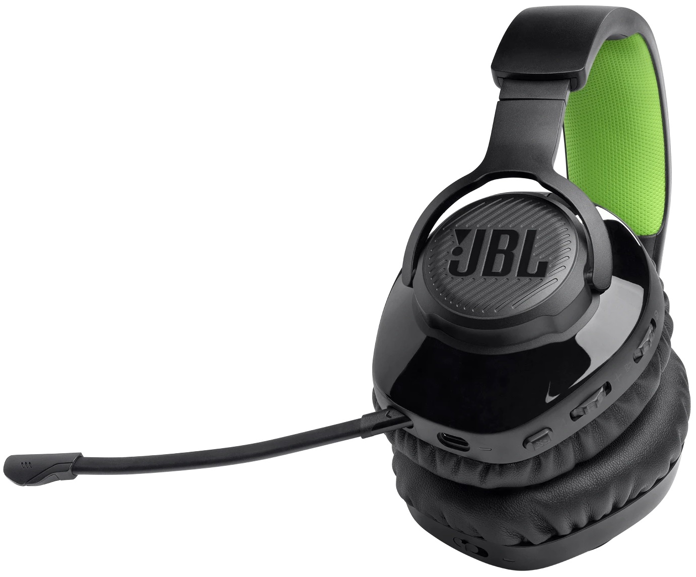Ігрова гарнітура JBL Quantum 360X Black (JBLQ360XWLBLKGRN) · 6