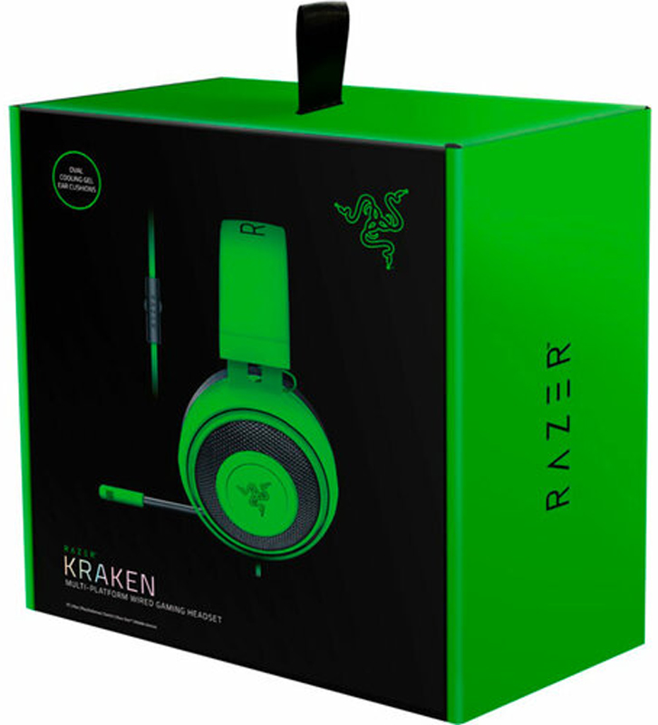УЦІНКА! Ігрова гарнітура RAZER Kraken Multi Platform Green (RZ04-02830200-R3M1) (2009864705173) · 3