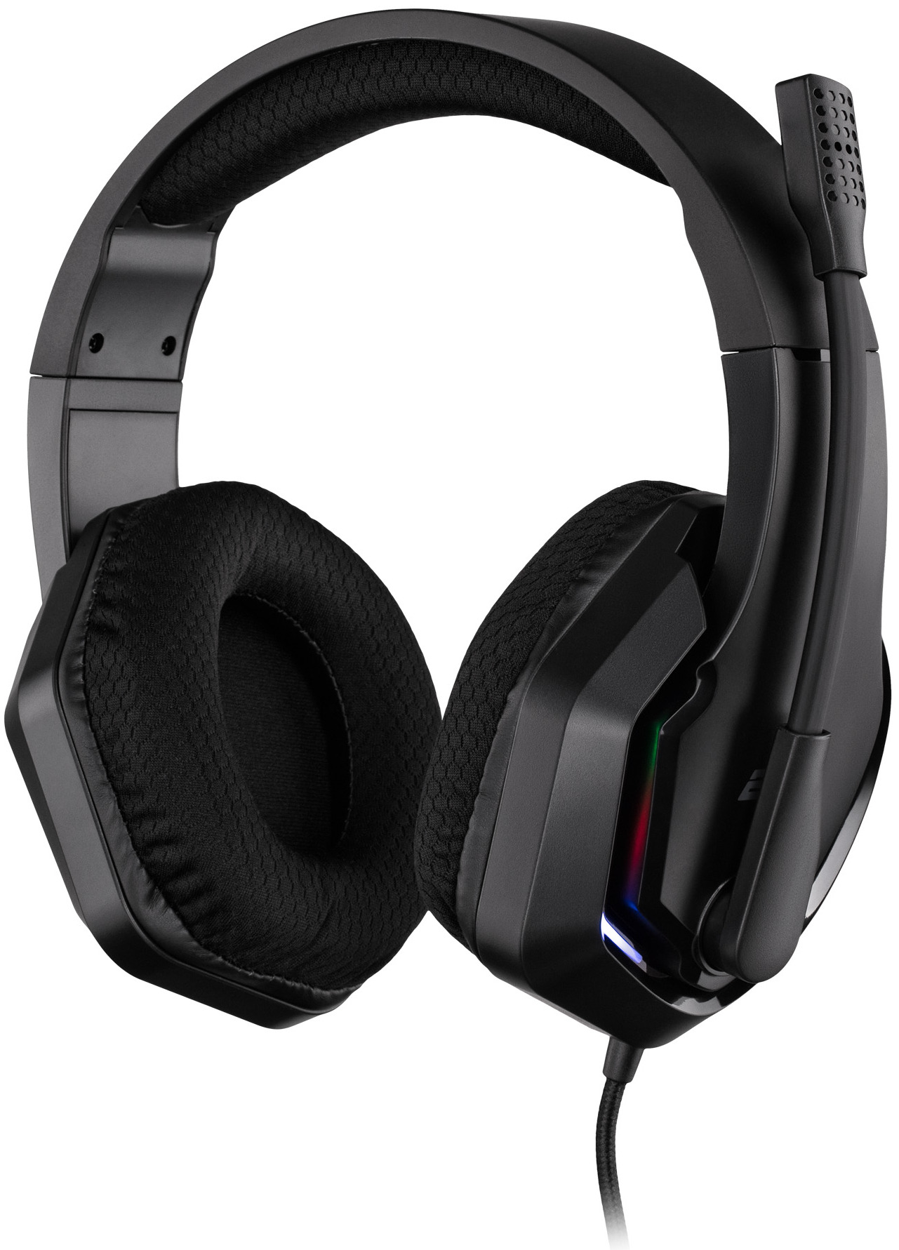 Ігрова гарнiтура 2E GAMING HG315 RGB 7.1 Black (2E-HG315BK-7.1) · 4