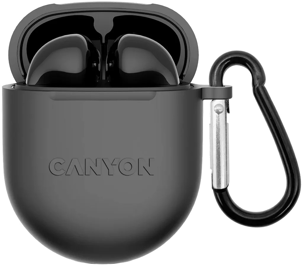 Навушники CANYON TWS-6 Black (CNS-TWS6B) · 4