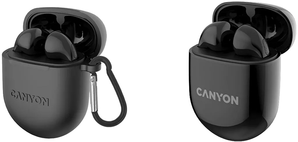 Навушники CANYON TWS-6 Black (CNS-TWS6B) · 3