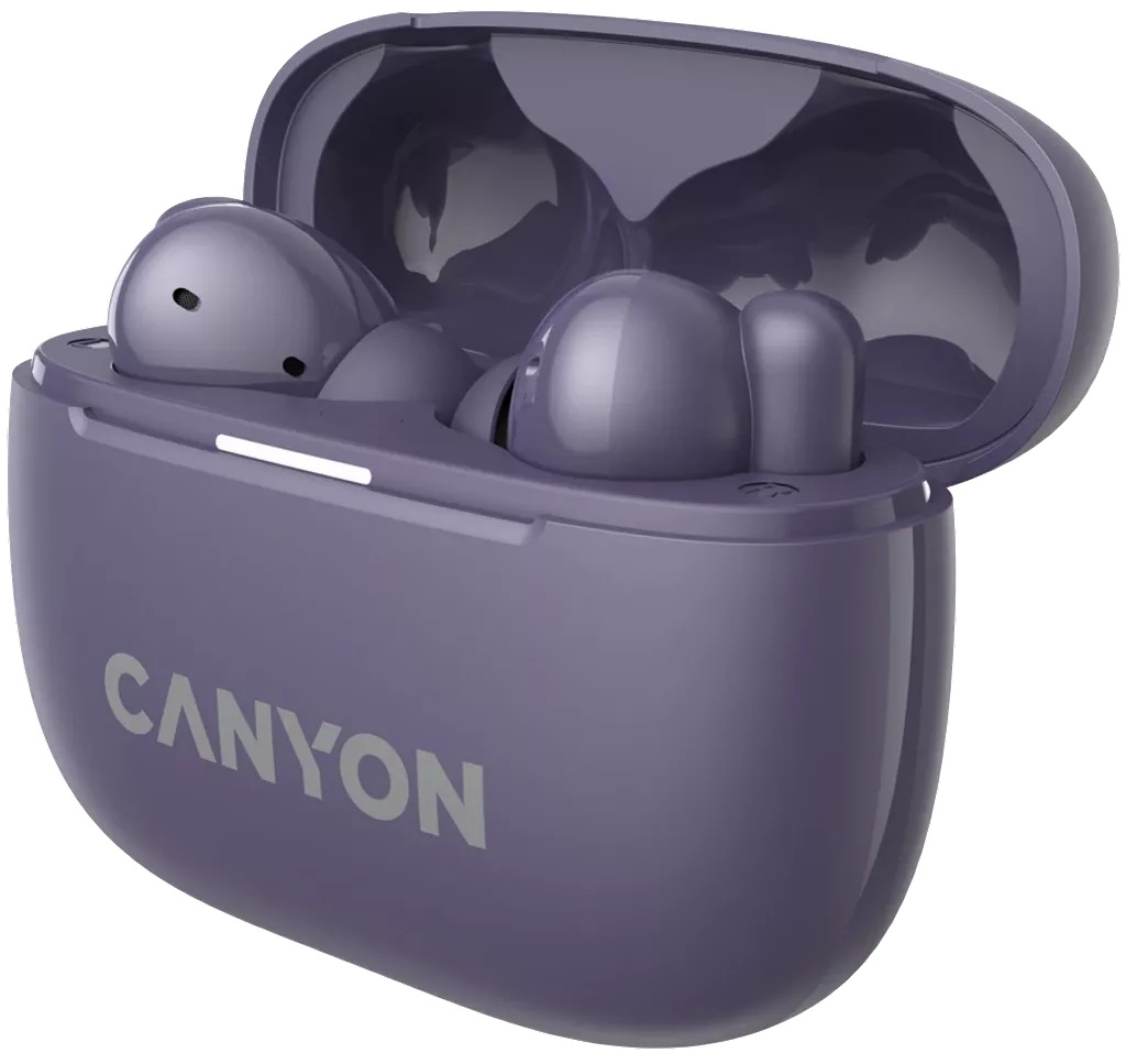 Навушники CANYON OnGo TWS-10 ANC+ENC Purple (CNS-TWS10PL) · 4