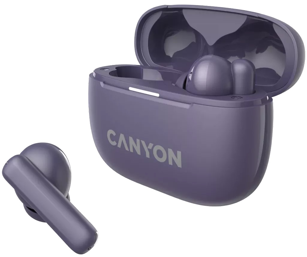 Навушники CANYON OnGo TWS-10 ANC+ENC Purple (CNS-TWS10PL) · 3
