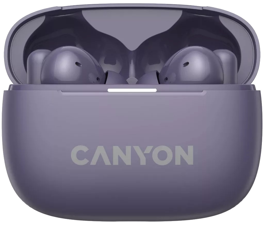 Навушники CANYON OnGo TWS-10 ANC+ENC Purple (CNS-TWS10PL) · 5