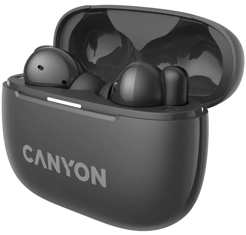 Навушники CANYON OnGo TWS-10 ANC+ENC Black (CNS-TWS10BK) · 4