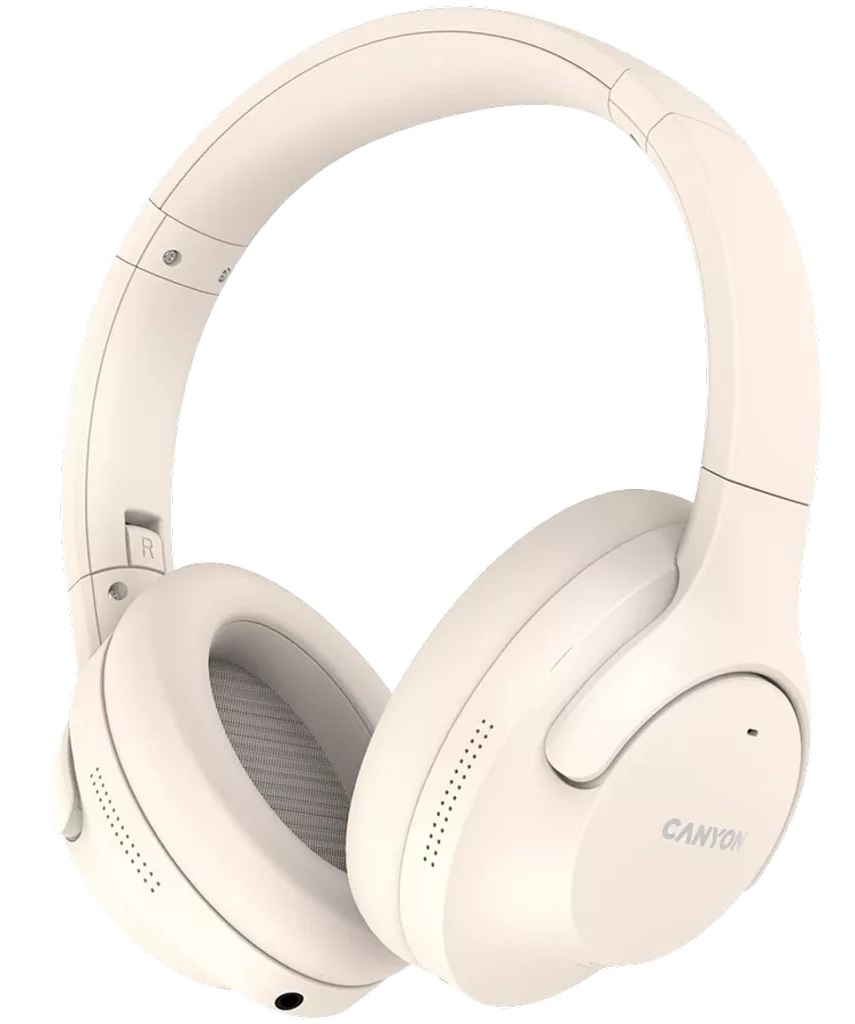 Навушники CANYON OnRiff 10 ANC Beige (CNS-CBTHS10BG) · 2