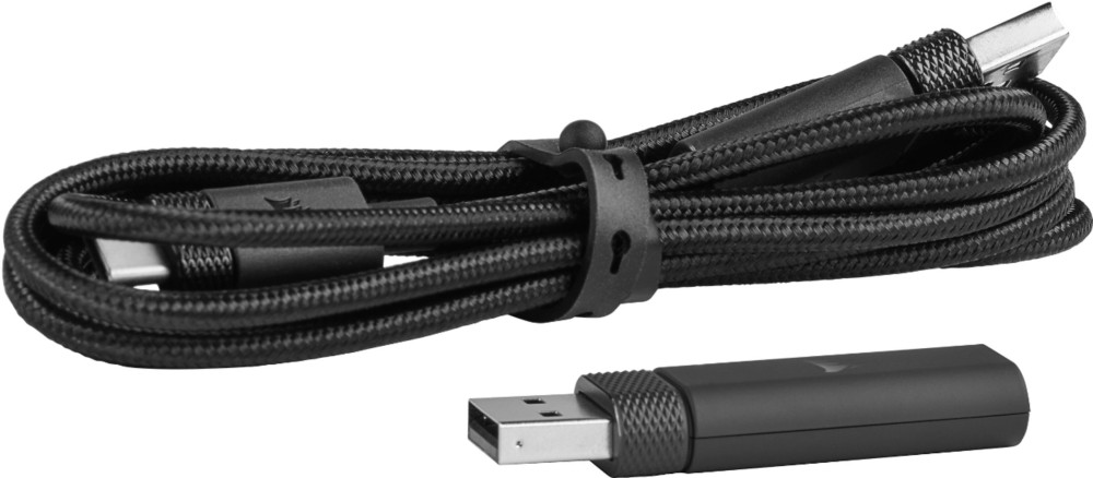 Гарнiтура ігрова CORSAIR HS80 RGB Wireless White (CA-9011236-EU) · 5