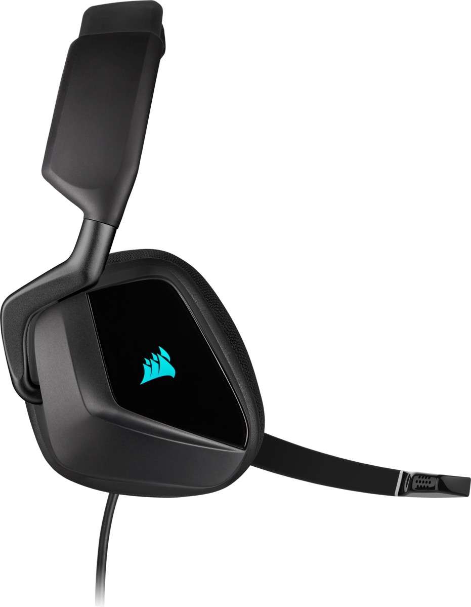 Гарнiтура ігрова CORSAIR VOID RGB ELITE USB Carbon (CA-9011203-EU) · 5