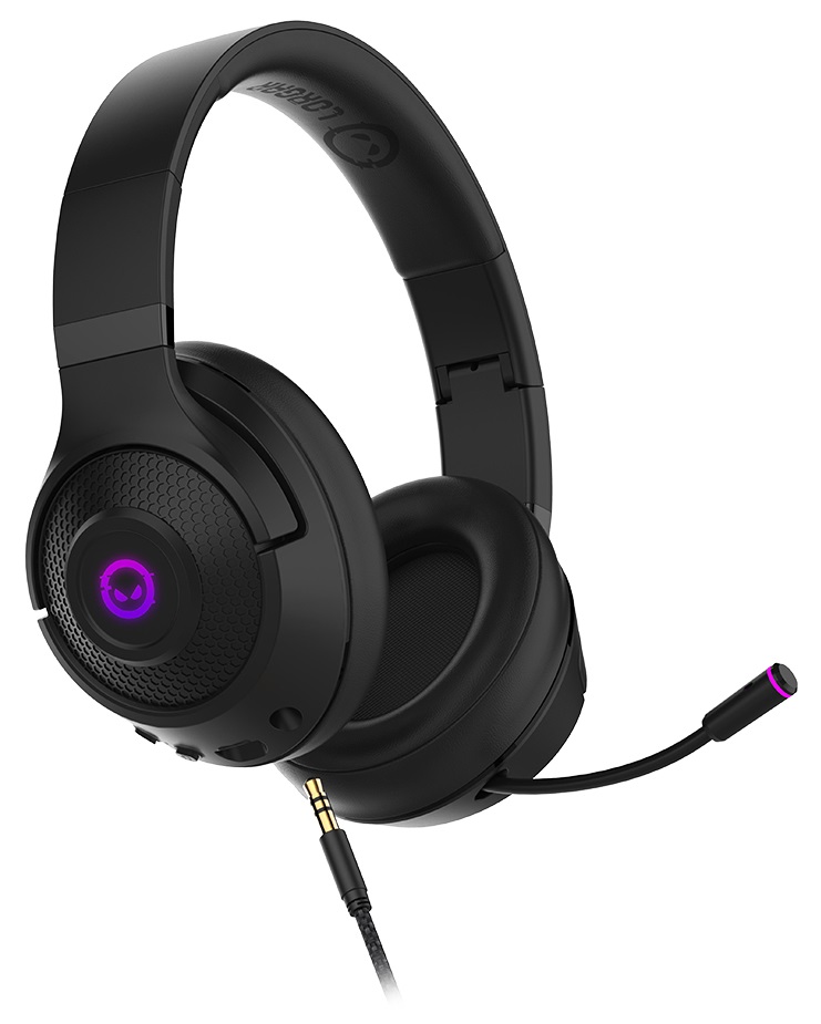 Гарнiтура ігрова LORGAR Noah 701 Black (LRG-GHS701) · 2