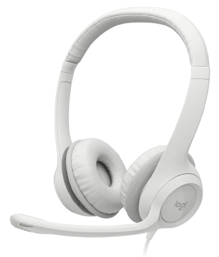 Гарнітура LOGITECH H390 USB White (981-001286) в Києві