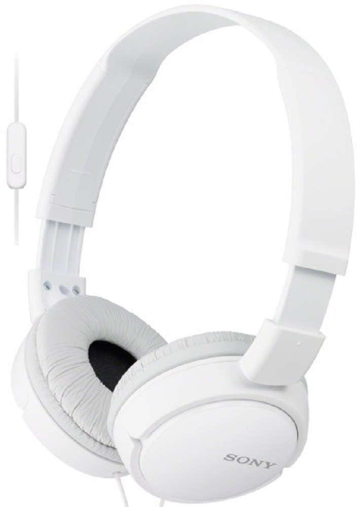 Навушники SONY MDR-ZX110AP White (MDRZX110APW.CE7) в Києві