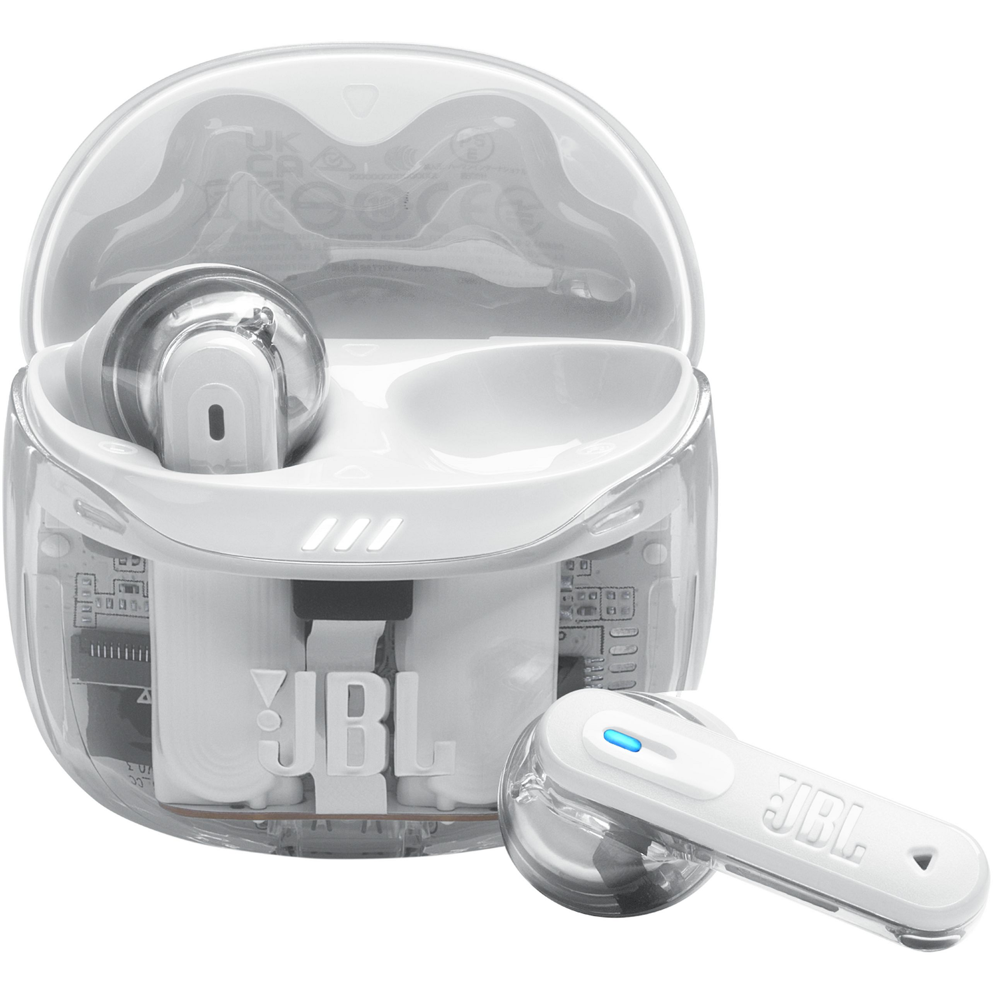 Навушники JBL Tune Flex 2 Ghost White (JBLTFLEX2GWHT) в Києві