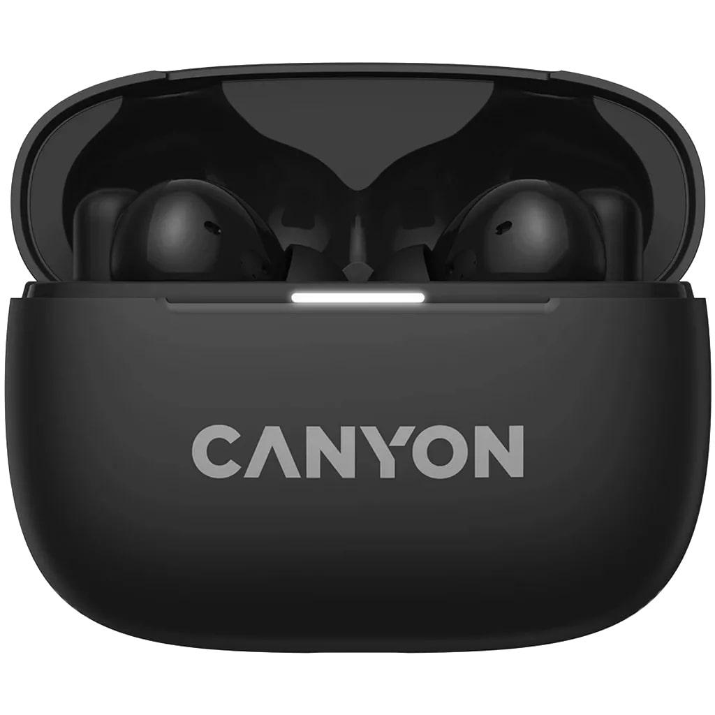 Навушники CANYON OnGo TWS-10 ANC+ENC Black (CNS-TWS10B) · 2