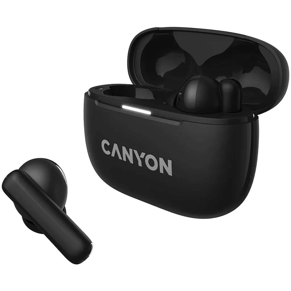 Навушники CANYON OnGo TWS-10 ANC+ENC Black (CNS-TWS10B) · 5