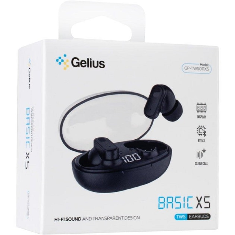 Навушники GELIUS Pro Basic XS GP-TWS011XS Black · 5