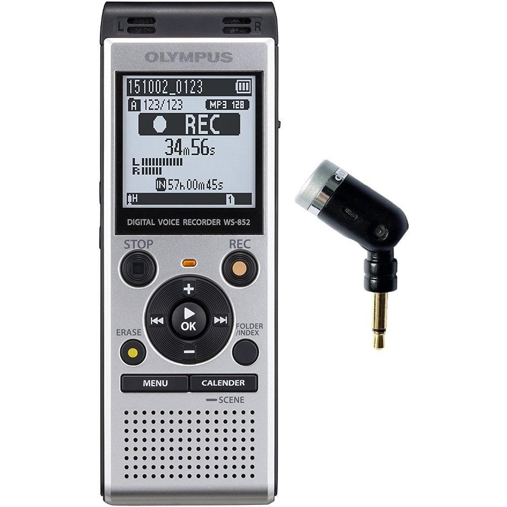 

Диктофон OLYMPUS WS-852+ME52 Stereo Microphone(V415121SE020)