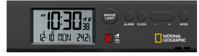 Часы NATIONAL GEOGRAPHIC Thermometer Flashlight Black (9060300) в Киеве