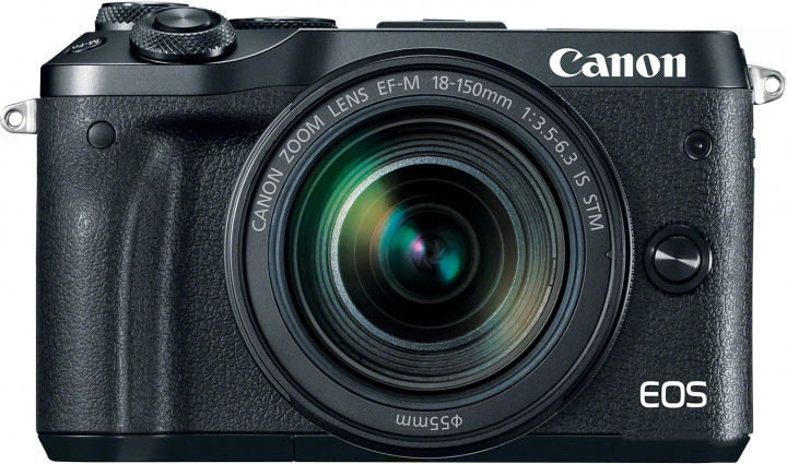 Фотокамера CANON EOS M6 Kit 18-150 IS STM Black (1724C044) в Києві