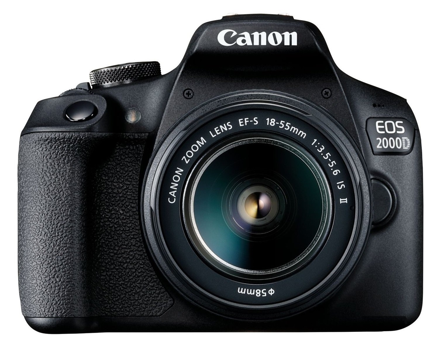 Фотоаппарат CANON EOS 2000D kit 18-55 IS II SB130 SD16GB Black (2728C015) в Киеве