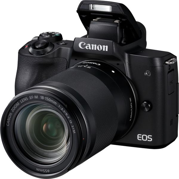 

Фотоаппарат цифровой CANON EOS M50 + 18-150 IS STM Kit Black (2680C056)