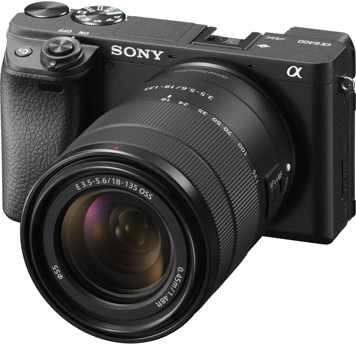 

Фотоаппарат цифровой SONY Alpha 6400 kit 18-135 Black (ILCE6400MB.CEC)
