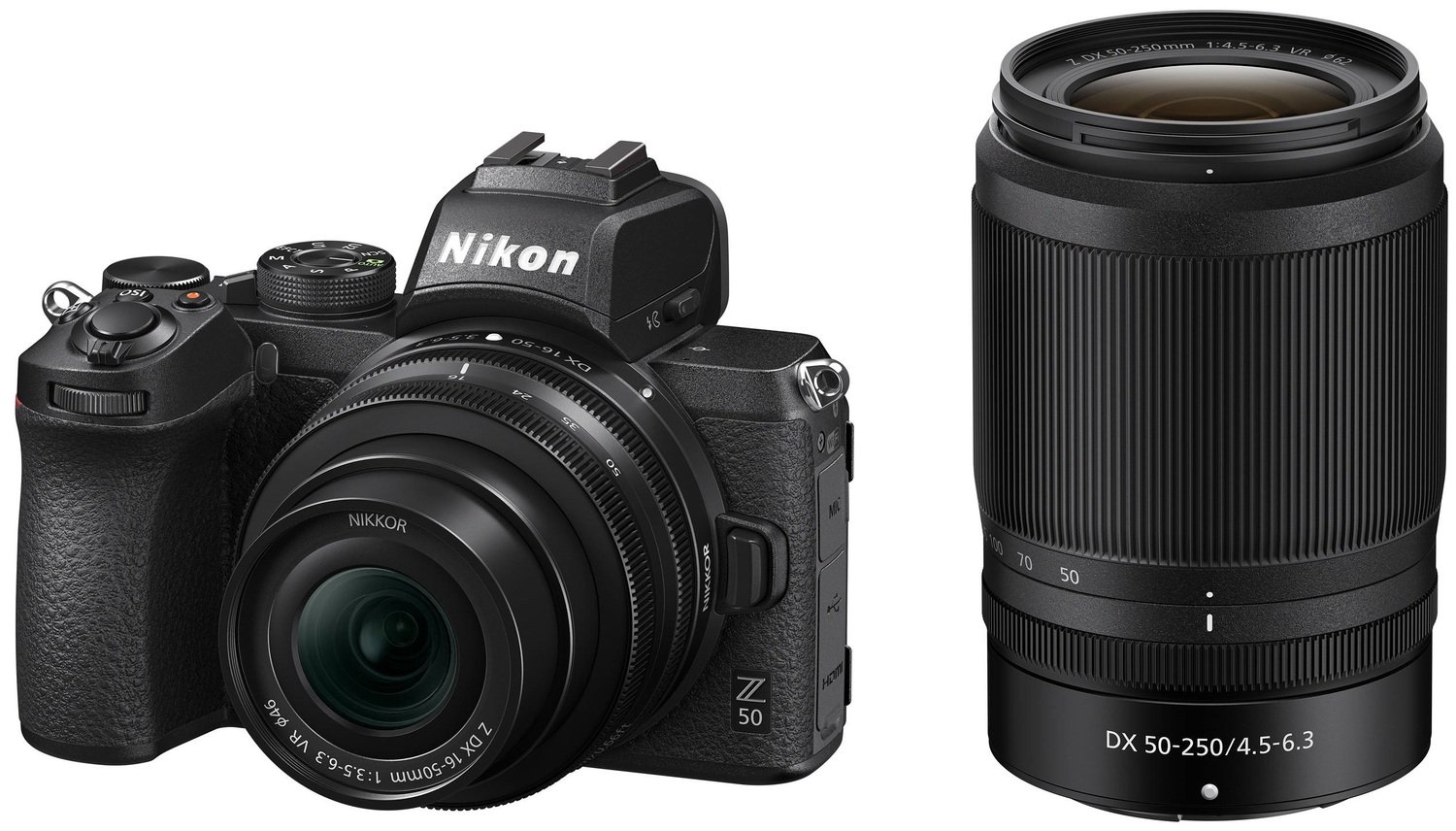 Цифровая фотокамера NIKON Z50 + 16-50 VR + 50-250 VR VOA050K002 в Киеве