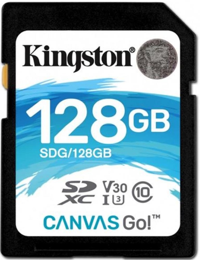 

Карта памяти KINGSTON SDXC 128GB C10 UHS-I U3 (SDG/128GB)