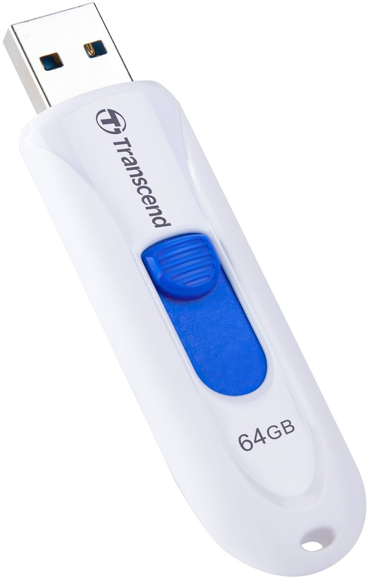 USB-накопичувач 64GB TRANSCEND JetFlash 790 USB 3.0 White (TS64GJF790W) · 3