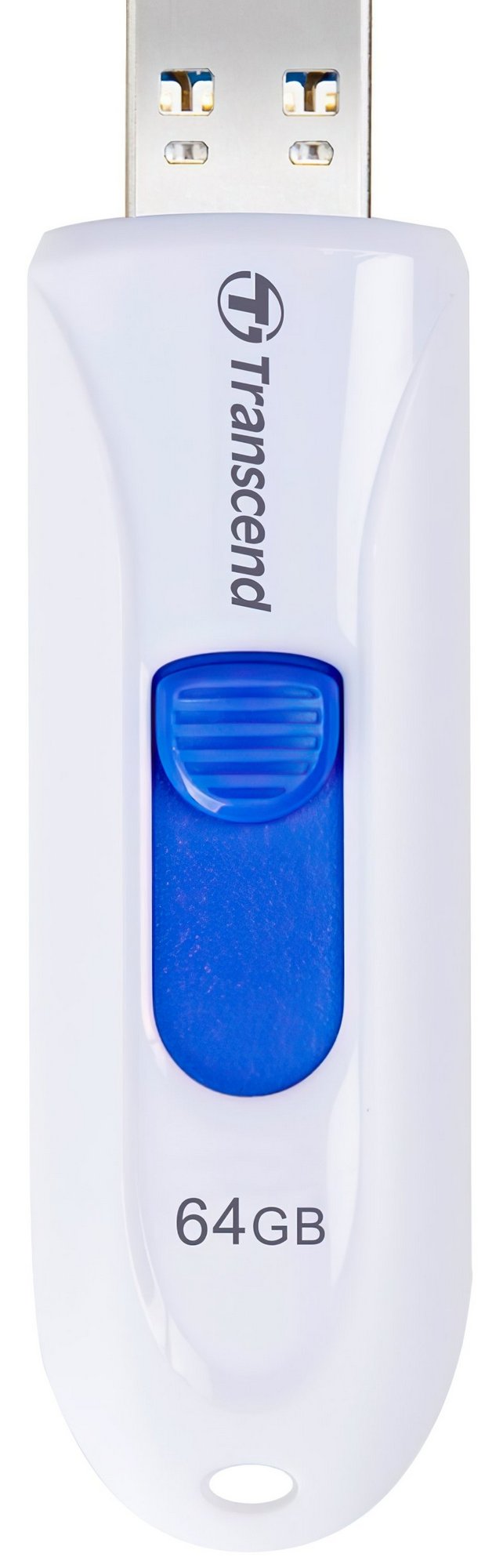 USB-накопичувач 64GB TRANSCEND JetFlash 790 USB 3.0 White (TS64GJF790W) · 2