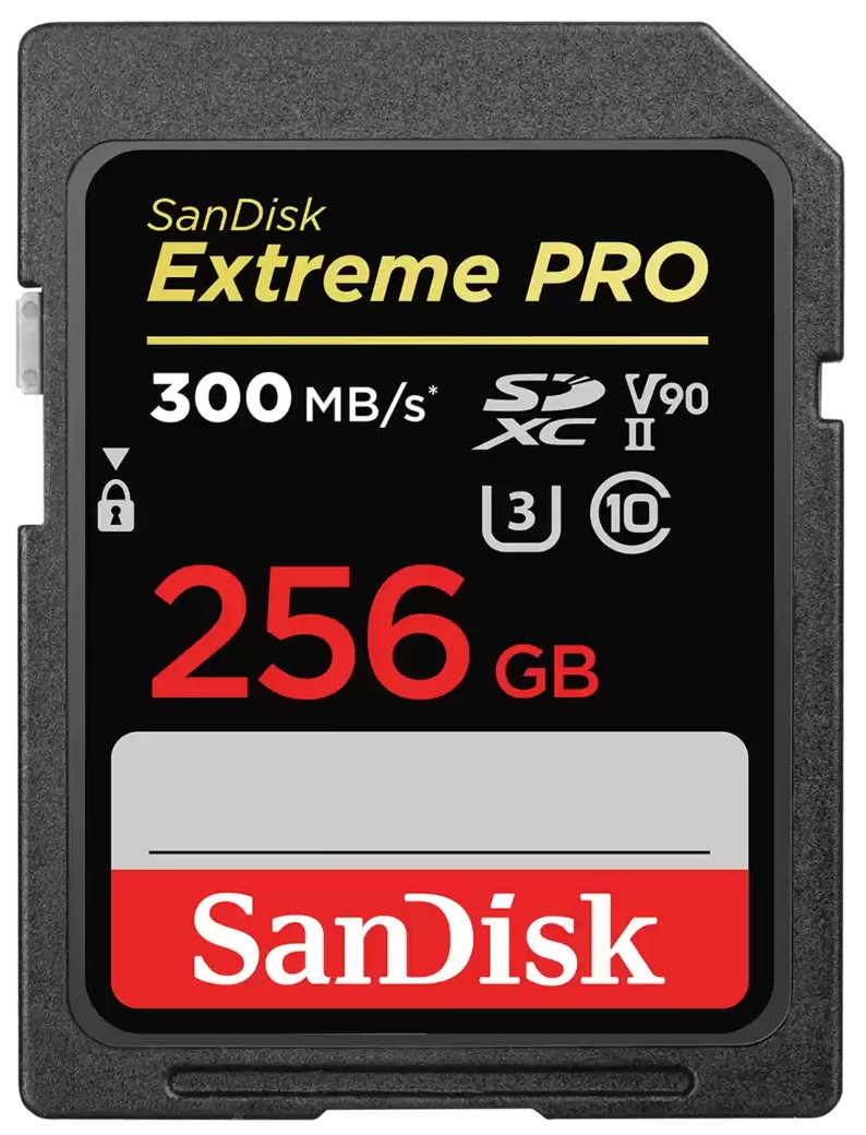 Карта пам'яті SANDISK Extreme Pro 256GB SD Class 10 UHS-II U3 V90 (SDSDXDK-256G-GN4IN) в Києві