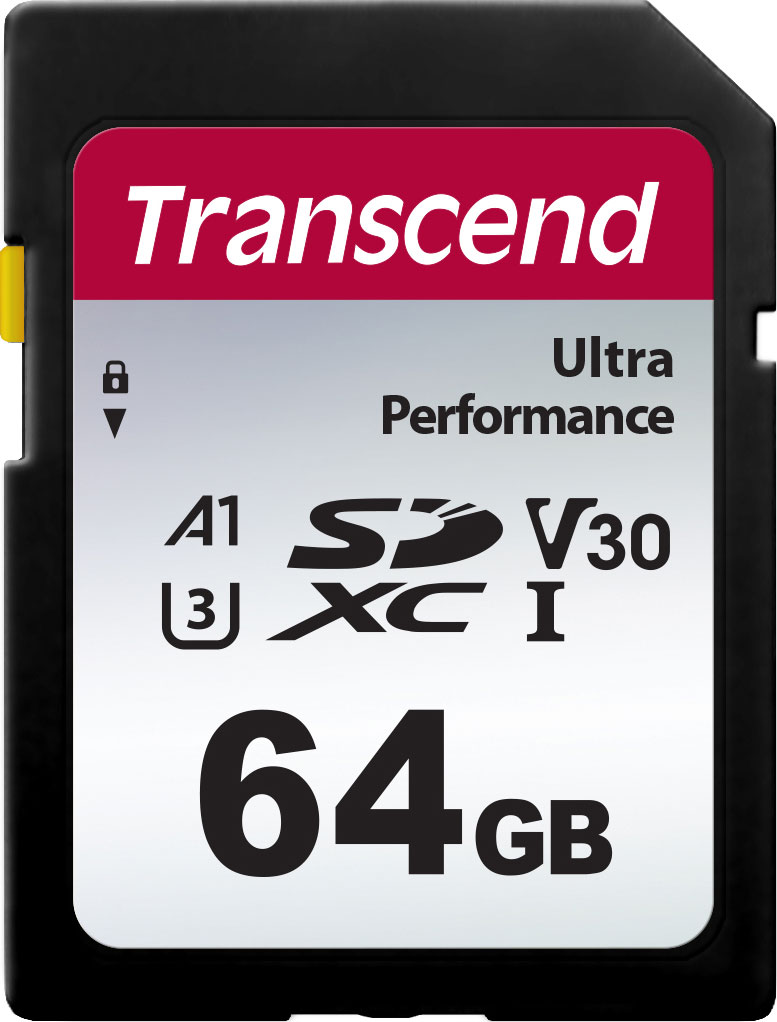 Карта памяти TRANSCEND 64GB SD Class 10 UHS-I U3 (TS64GSDC340S) в Киеве