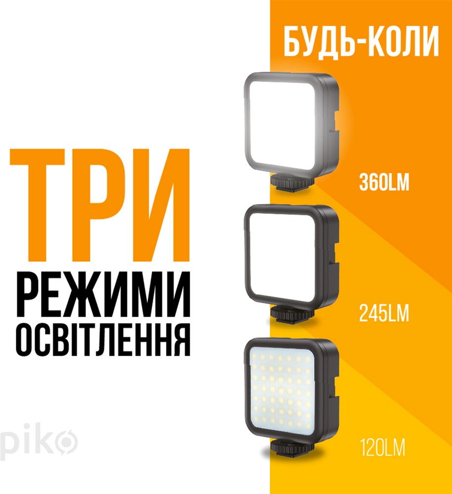 Набір блогера PIKO Vlogging Kit PVK-03LM (1283126515101) · 4