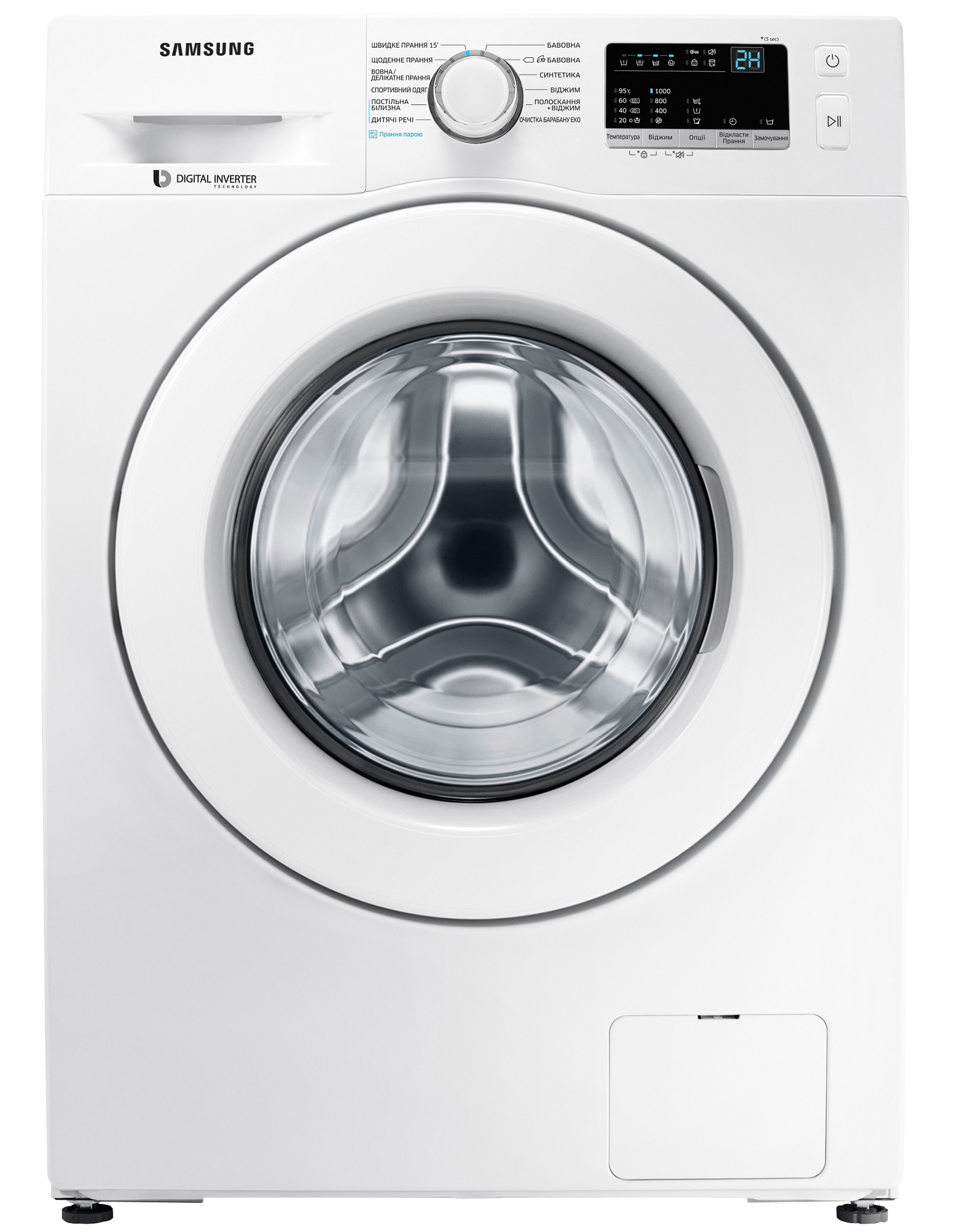 

Стиральная машина SAMSUNG WW60J30J0LW/UA