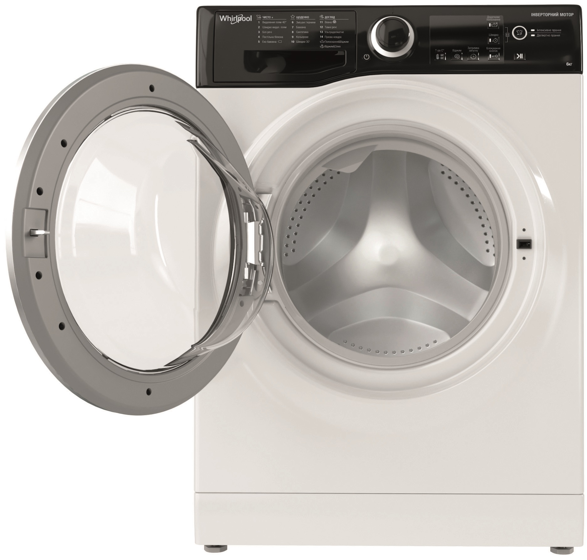 Пральна машина WHIRLPOOL WRBSB 6228 B UA · 3